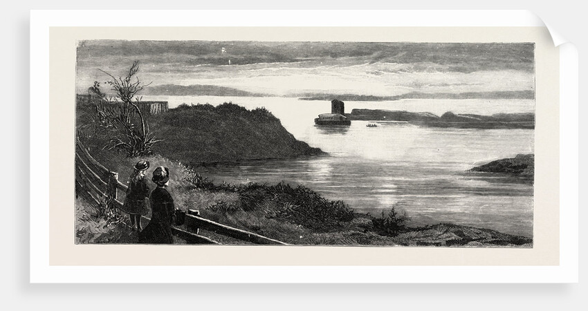 The Ark at Tier Moorings in Granton Quarry, Near Edinburgh by Anonymous