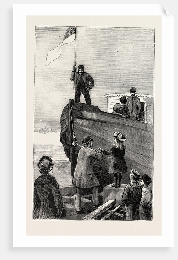 Christening the Ark, Granton Quarry, Near Edinburgh by Anonymous