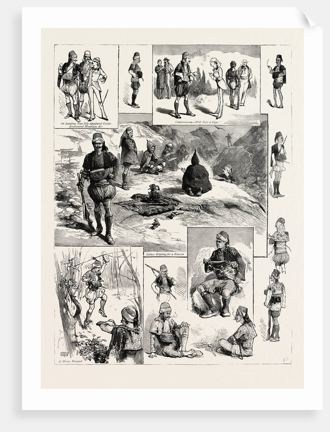 Among the Brigands in Smyrna, Turkey by Anonymous