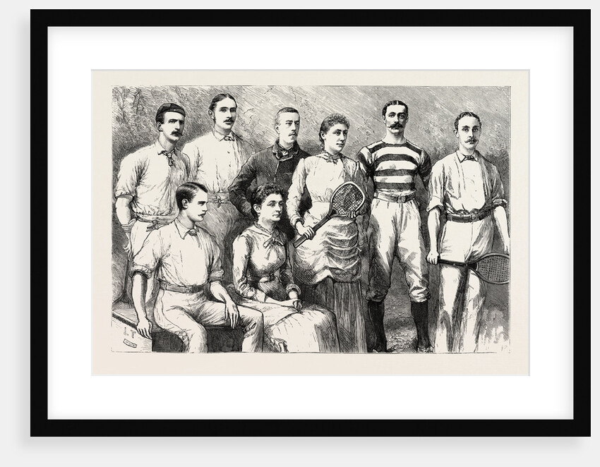 Some English Lawn Tennis Players by Anonymous