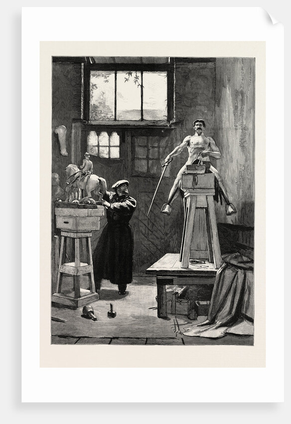 Sculptor' Studio by Anonymous