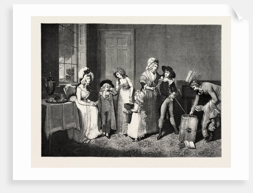 Black Monday, or the Departure for School by Anonymous