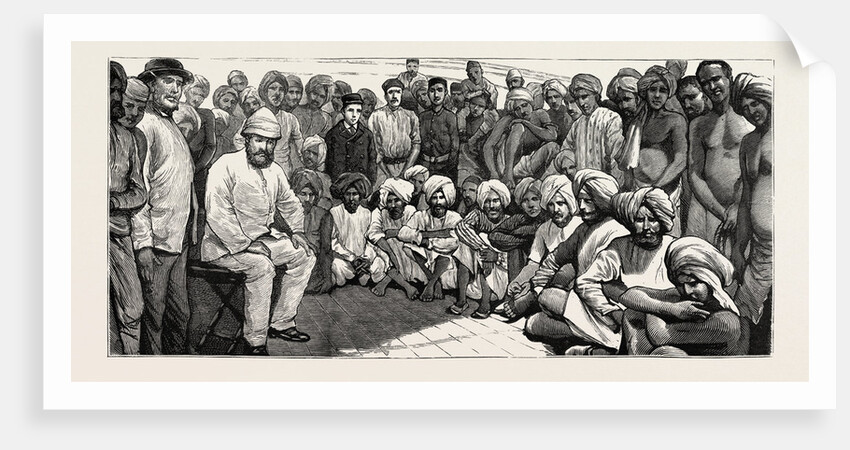 Landed at Demerara, South America, Guyana, South America, East Indian Immigrants by Anonymous