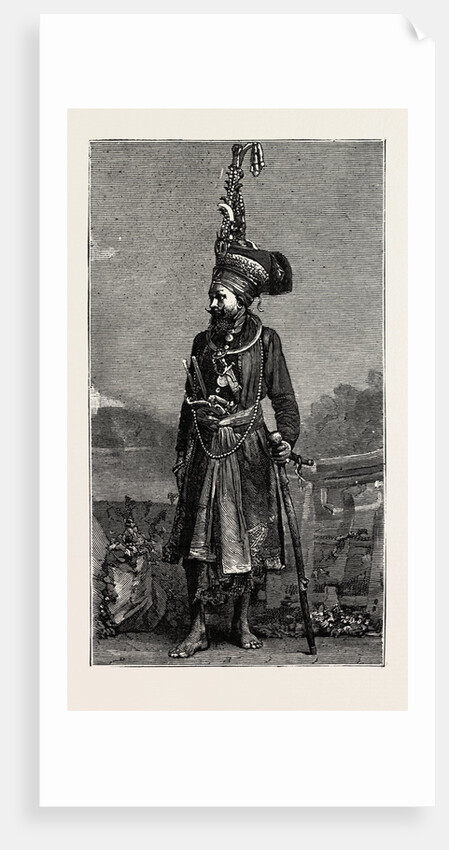 Baupara Nagas, from the Eastern Frontier of India by Anonymous