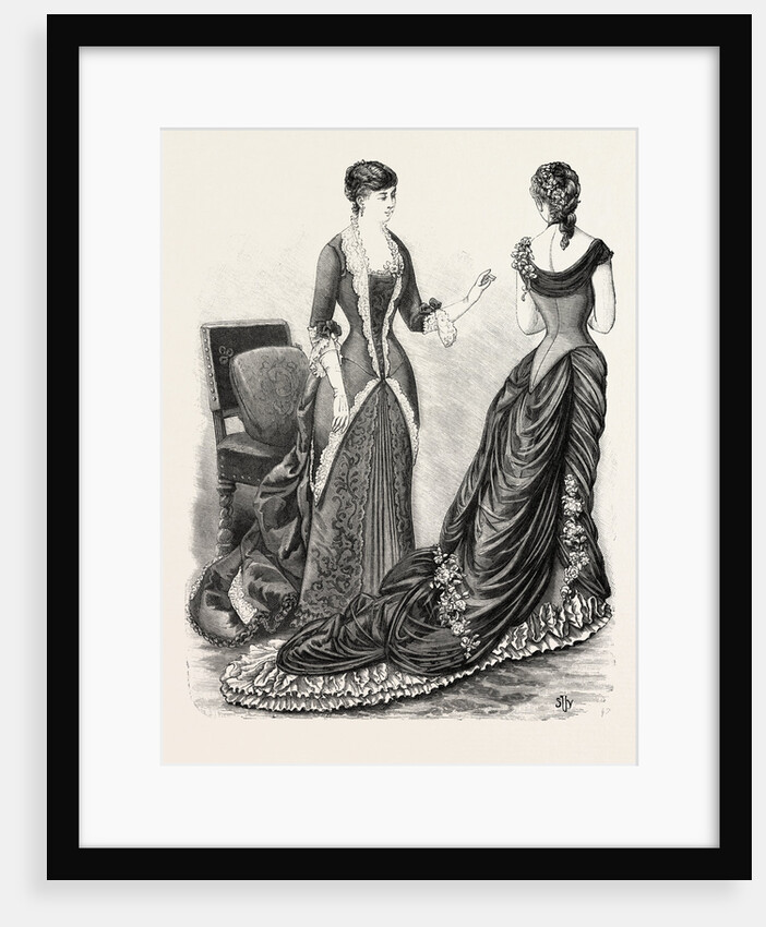 Evening Toilettes Fashion by Anonymous