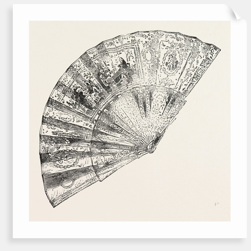 Louis Xiv. Fan by Anonymous