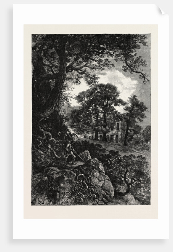 L'Auberge Des Adrets, on the Road from Frejus to Cannes by Anonymous