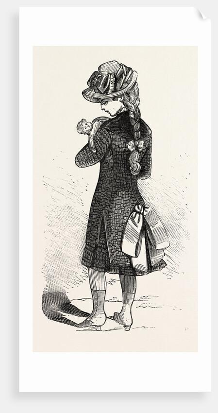 Travelling Costume for Girl of Six by Anonymous