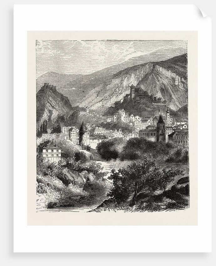 Sion in the Valais, Switzerland by Anonymous