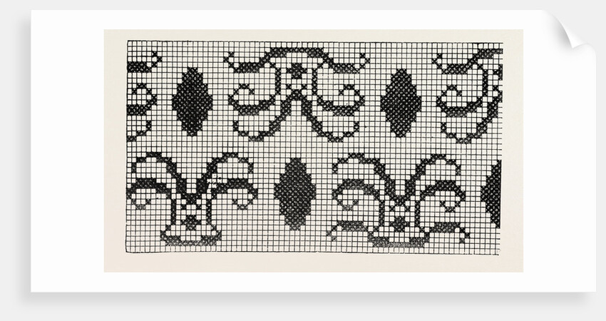 Border Cross-Stitch by Anonymous