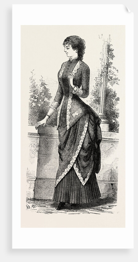 Evening Demi Toilette by Anonymous