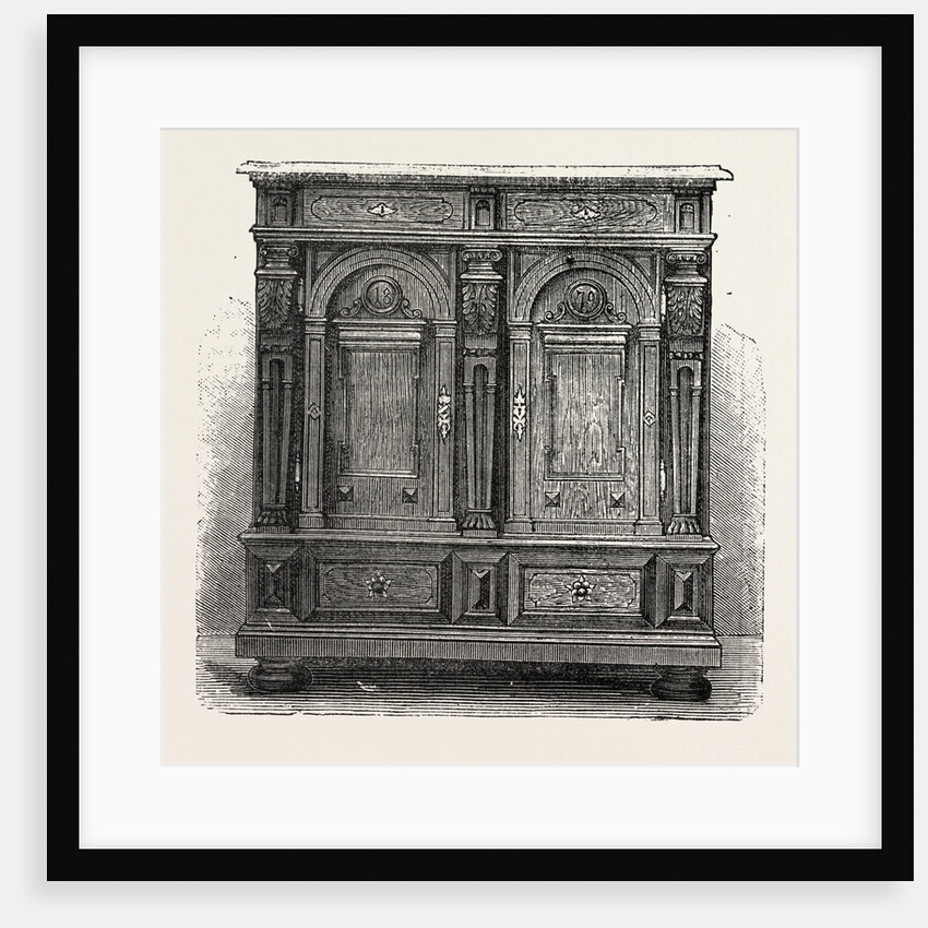 Cabinet for Plate, Furniture by Anonymous