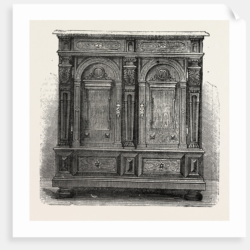 Cabinet for Plate, Furniture by Anonymous