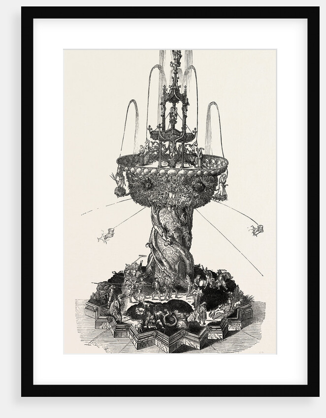 Centrepiece, after a Design by Albrecht Durer, Table Decoration by Anonymous