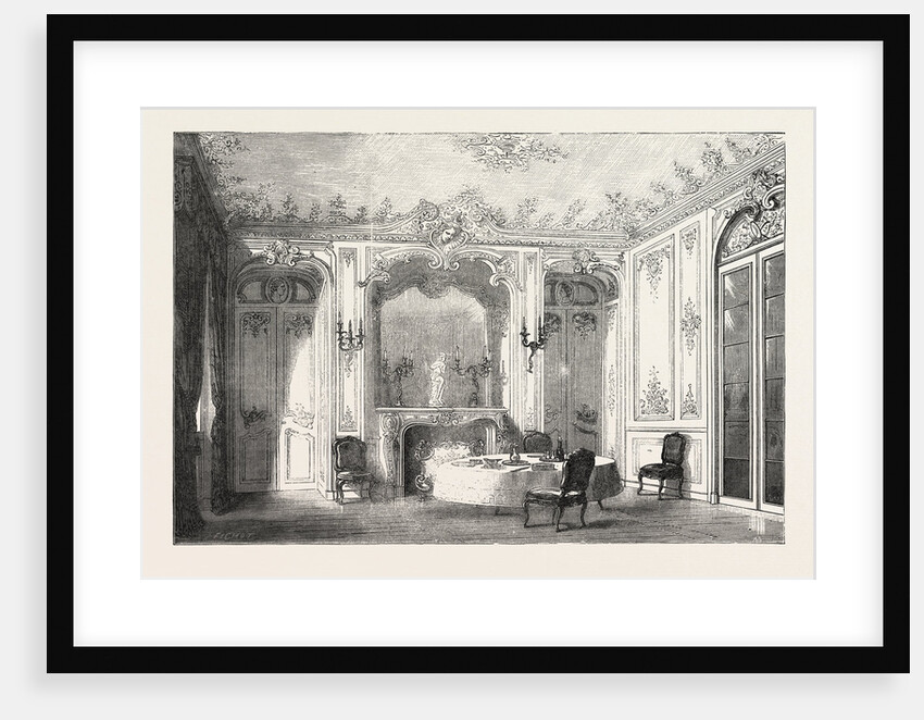 French Dining Room in Louis XV. Style. by Anonymous