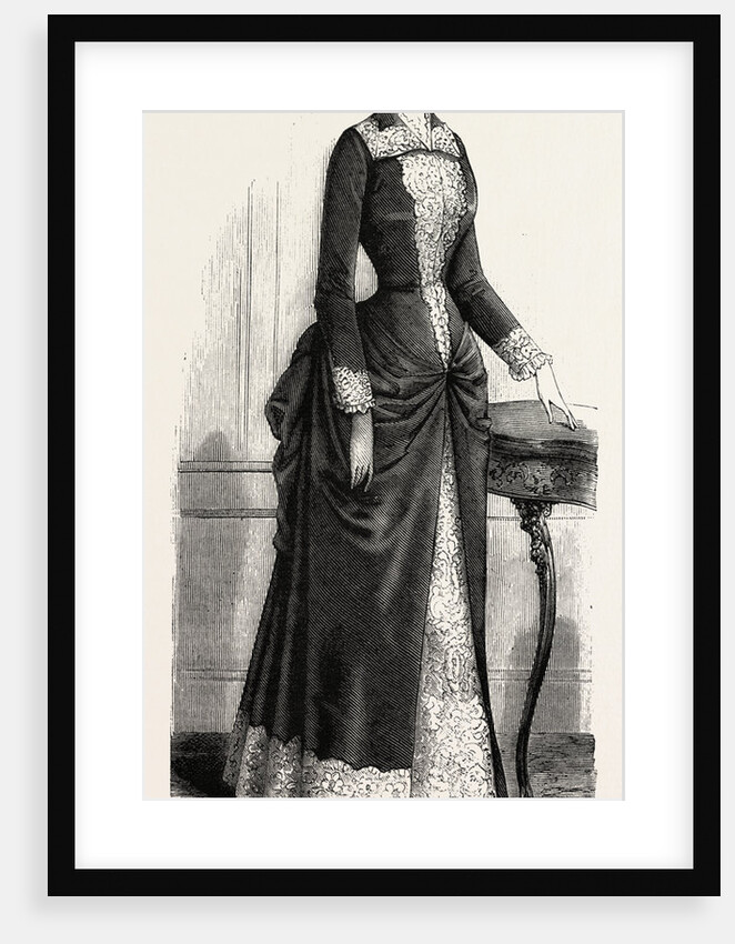 Tea Gown by Anonymous