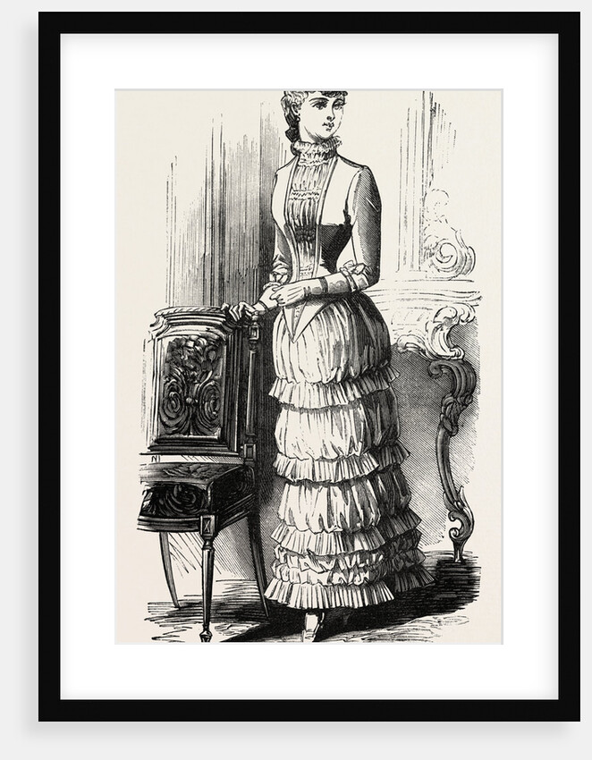 Dinner Dress for Girl of Fifteen by Anonymous