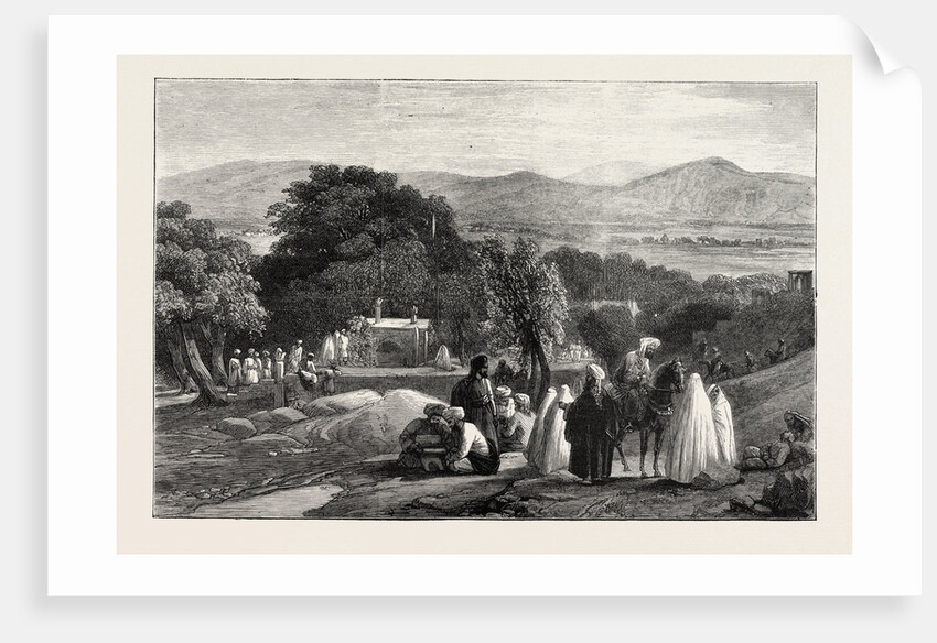 Tomb of' the Emperor Baber at Cabul, Afghanistan by Anonymous