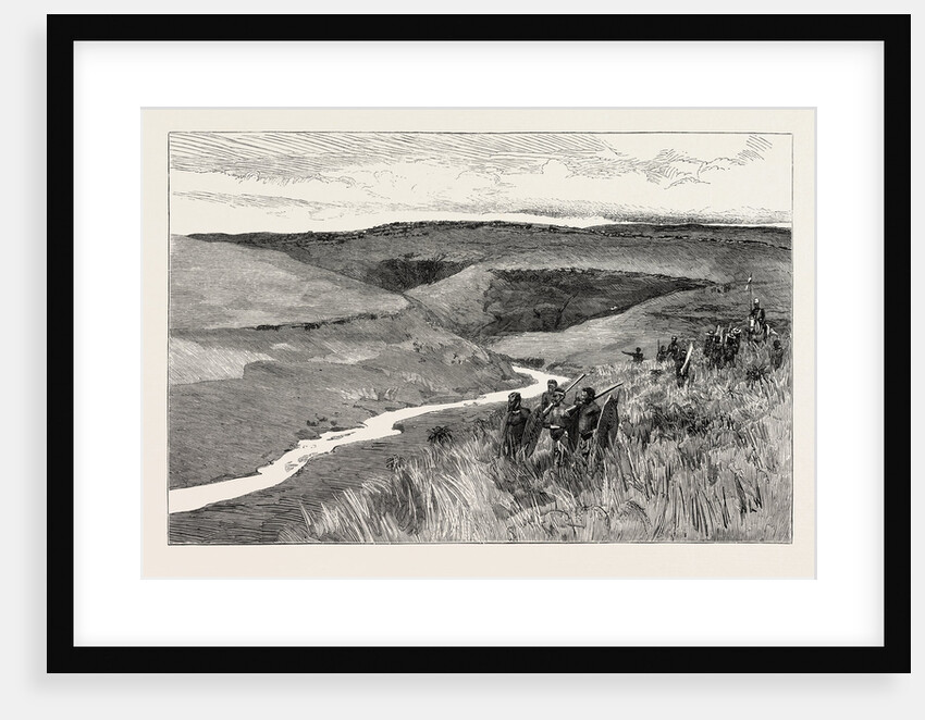 The Road to the Umlatoozi River, Zulu War by Anonymous