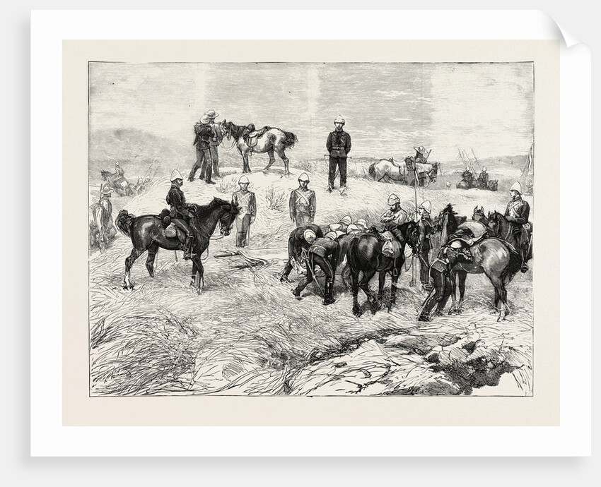 The Late Prince Louis Napoleon, Recovery of the Body in the Valley of Ilyotozi by Anonymous