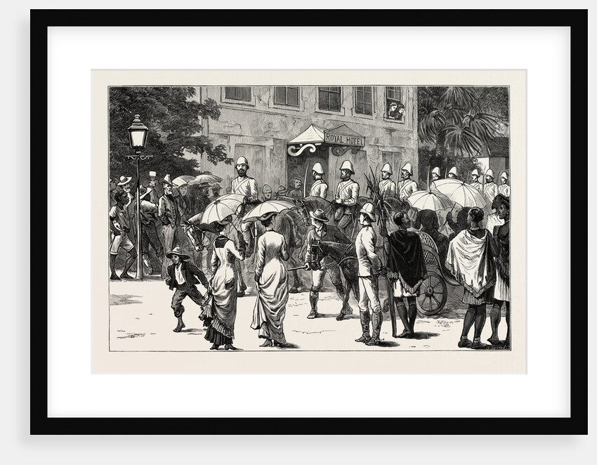 The King's Dragoon Guards Entering Pietermaritzburg by Anonymous