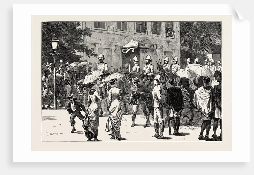 The King's Dragoon Guards Entering Pietermaritzburg by Anonymous