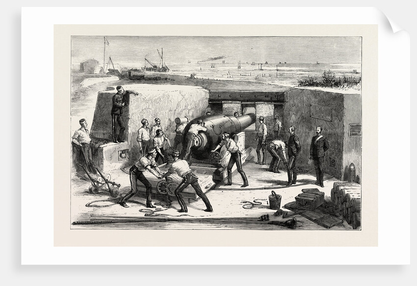 Meeting of the National Artillery Association at Shoeburyness Competition with the Ten-Inch Muzzle-Loading Gun, the Zulu War by Anonymous