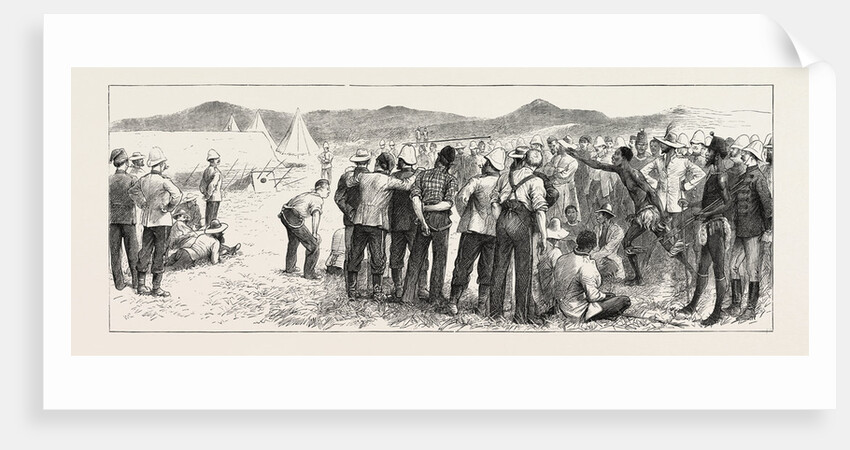 Throwing the Assegat, the Zulu War by Anonymous