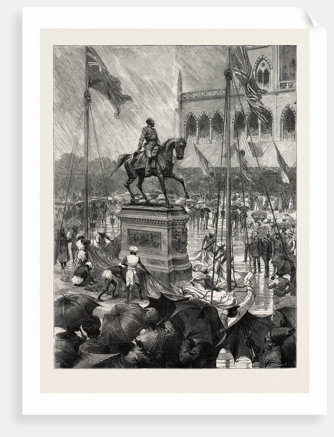 Unveiling a Statue of the Prince of Wales Presented to the City of Bombay by Sir Albert Sassoon, C.S.T., India by Anonymous