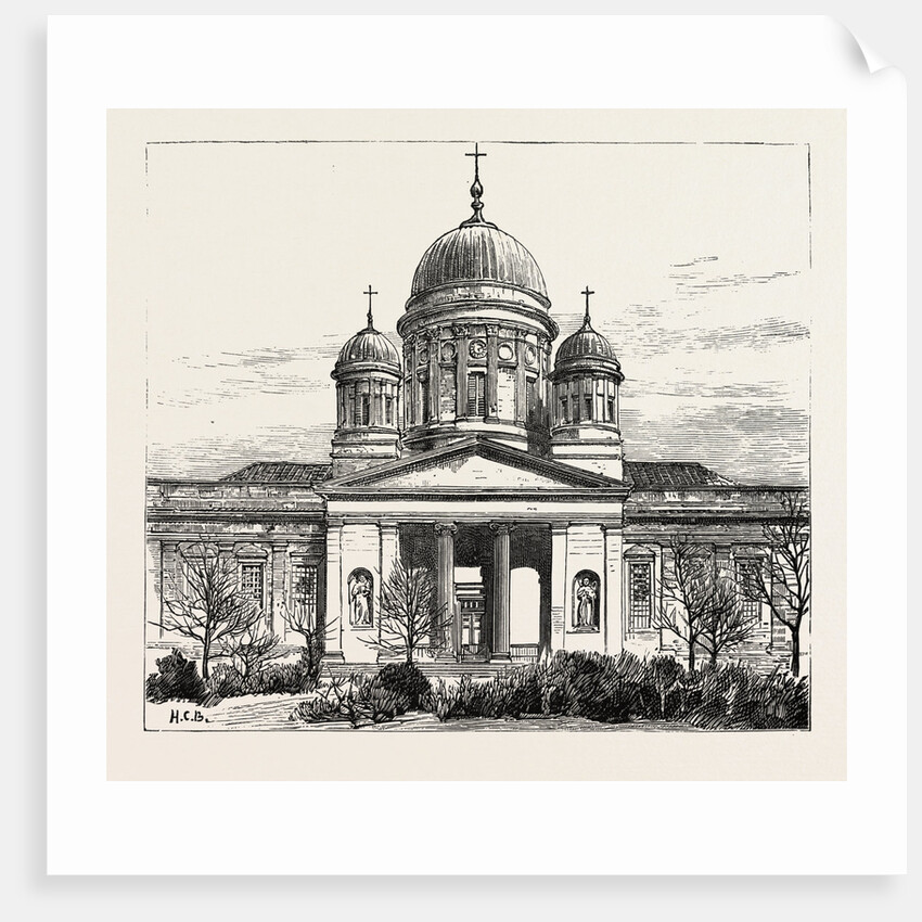 The Cathedral, Berlin, Where the Body of the Late Emperor Lay in State, the Death of the Late Emperor William, Germany by Anonymous