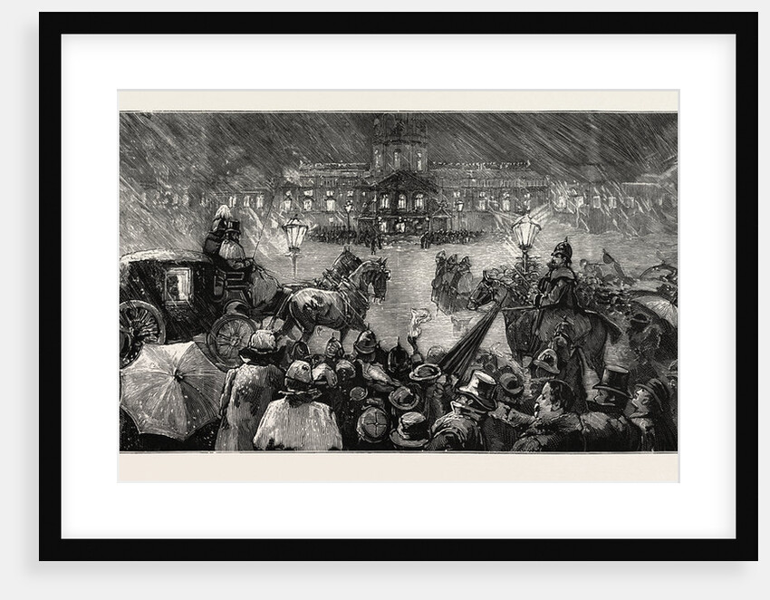 Arrival of the Emperor Frederick at Charlottenburg, Germany, from San Remo by Anonymous