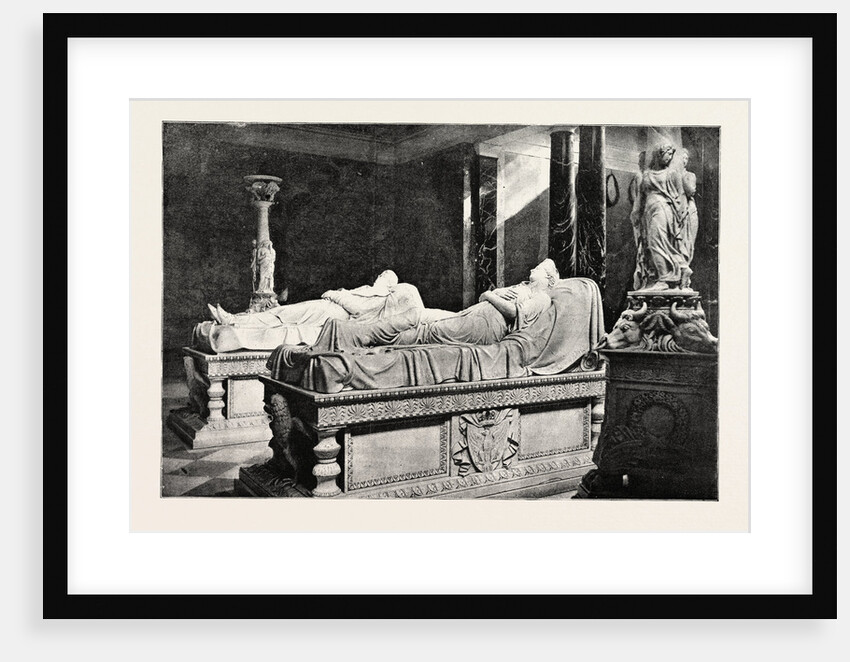 The Mausoleum, Charlottenburg, the Death of the Late Emperor William, Germany by Anonymous