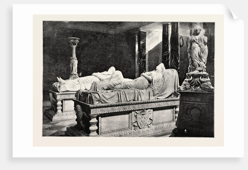 The Mausoleum, Charlottenburg, the Death of the Late Emperor William, Germany by Anonymous