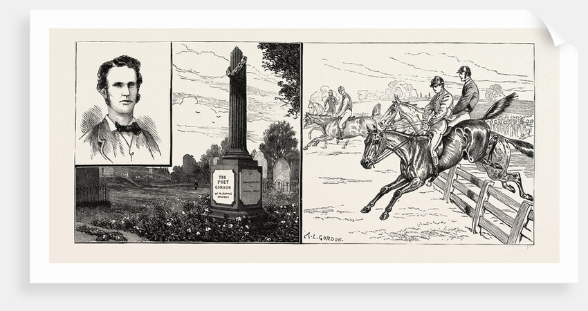 Adam Lindsay Gordon, the Australian Poet, Australia by Anonymous