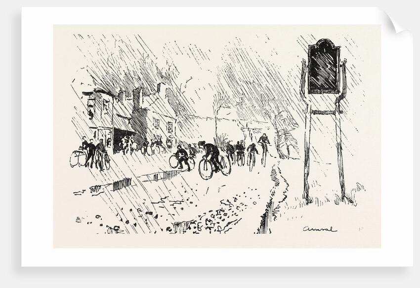 With the Cyclist Corps at the Easter Volunteer Manoeuvres by Anonymous