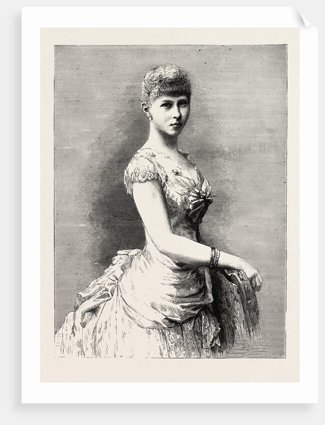 H.I.H. Princess Victoria of Germany Fourth Child and Second Daughter of the Emperor Frederick III. by Anonymous