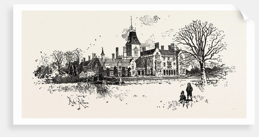 Hemsted Park, Golden Wedding of Lord and Lady Cranbrook at Hemsted Park, Kent by Anonymous