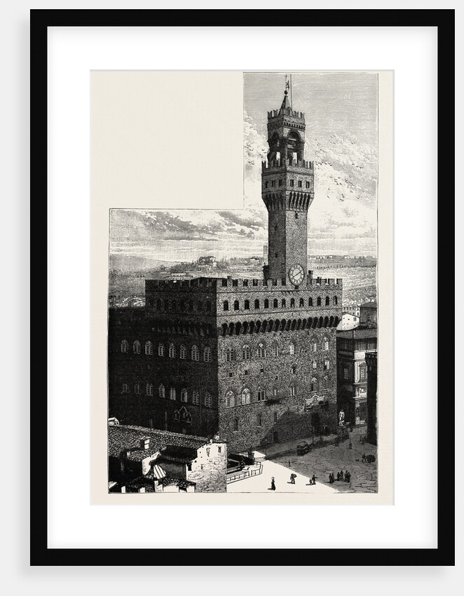 Florence, Italy, the Palazzo Vecchio Della Signoria by Anonymous