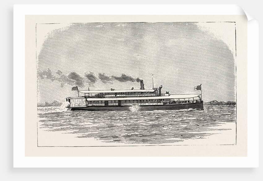 The S.S. 44 Kuling, Yangtze River China by Anonymous