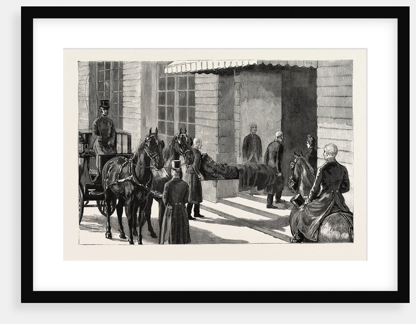 The Empress-Mother Visiting the Emperor Frederick at the Palace, Charlottenburg Germany by Anonymous