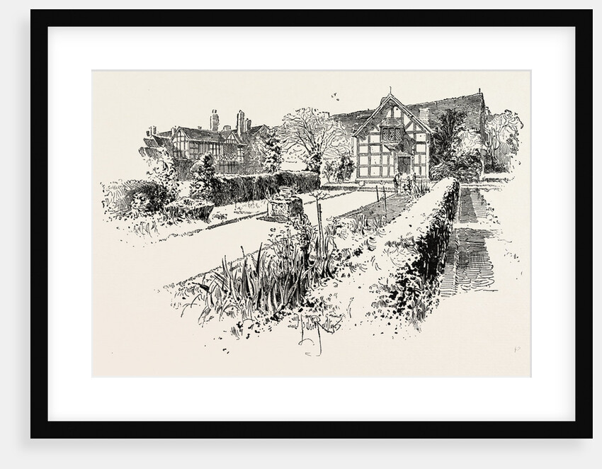 Garden Front of the House in which Shakespeare Was Born, Stratford-on-Avon by Anonymous