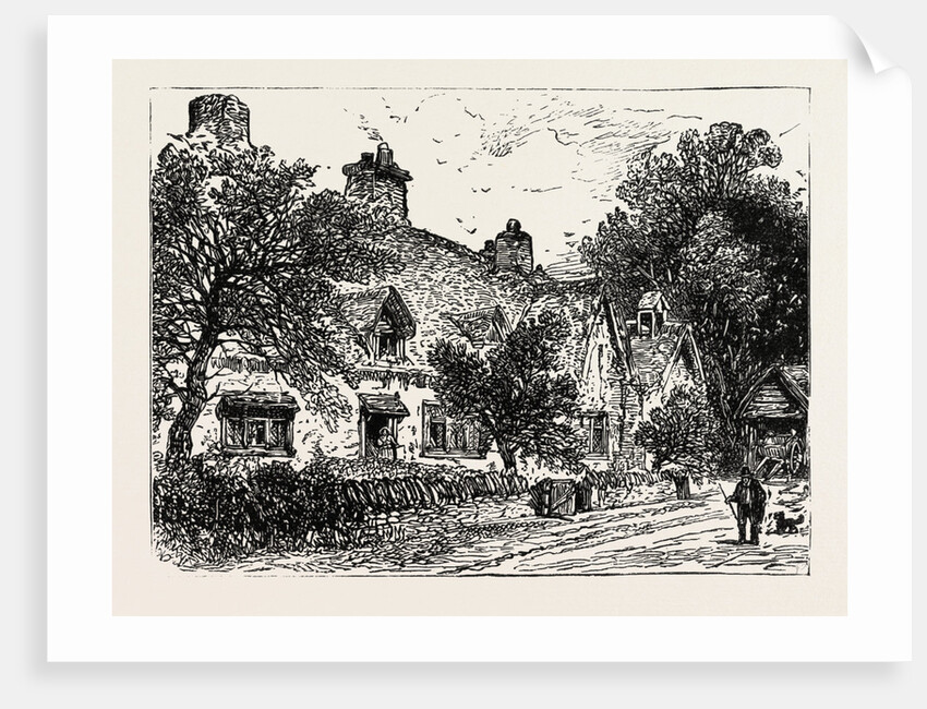 Cottage at Wilmcote, the Residence of Robert Arden, Father of Mary Arden, Shakespeare's Mother by Anonymous