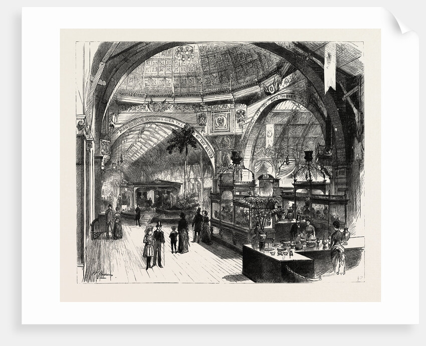 The Dome of the Central Hall, the Glasgow International Exhibition by Anonymous