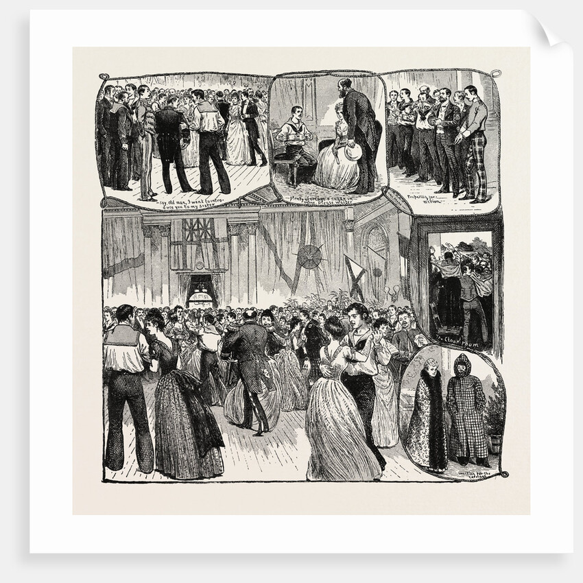 The Naval Volunteers Ball Held at Glasgow by Anonymous