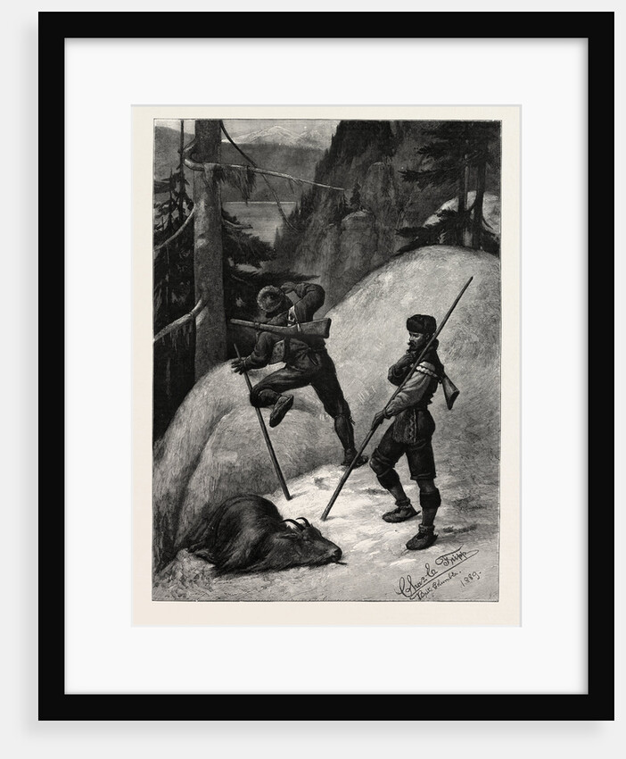 Mountain Goat Hunting in British Columbia by Anonymous
