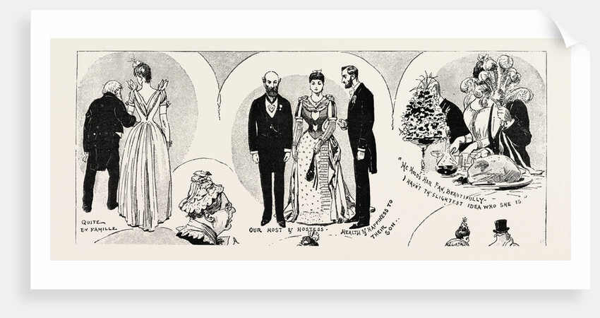 The Ball Given at the Mansion House in Honour of the Coming of Age of the Lord Mayor's Son, London by Anonymous