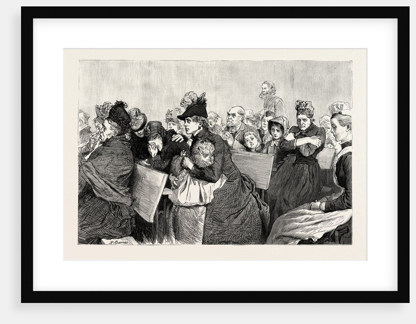 The Disastrous Fire at Forest Gate District School, the Relatives of the Victims at the Inquest by Anonymous