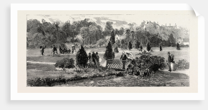 Bournemouth, View in Public Gardens by Anonymous