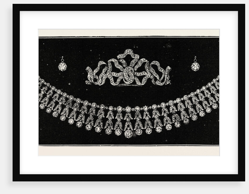 Diamond Tiara, Necklace, and Ear Rings Presented to Her Excellency Lady Loch by the Ladies of Victoria by Anonymous