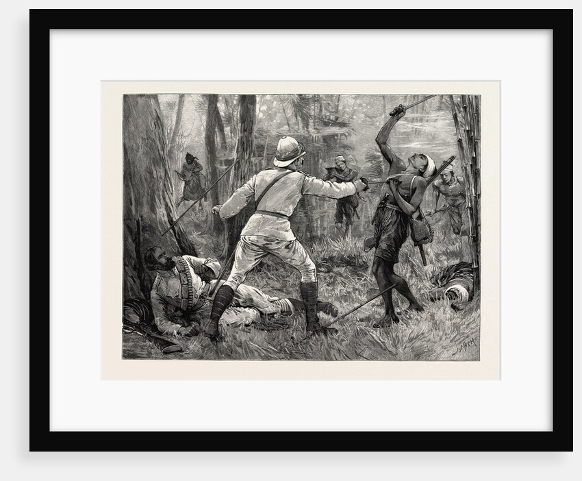 Surgeon Crimmin Winning the Victoria Cross at the Battle of Nga Kyaing, Burma by Anonymous